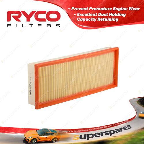 Ryco Air Filter for Abarth 124 Spider 1.4 348 4Cyl RWD Petrol Length 322mm