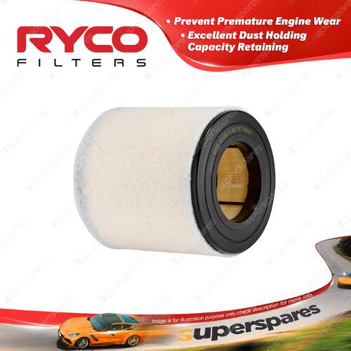 Ryco Air Filter for Audi A6 C8 F2 Series 06/2019-on Height Overall 182mm