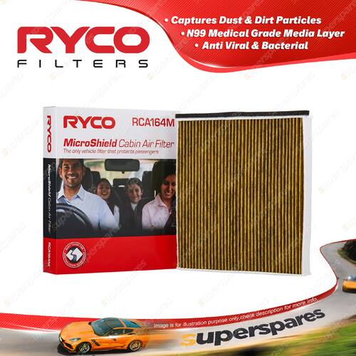 Ryco Cabin Air Filter for Toyota Highlander Kluger GSU40 GSU45 GSU50R GSU55R V6