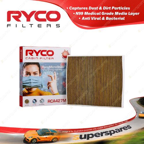 Ryco Microshield N99 Cabin Air Filter for Audi A1 Sportback GBA 35 TFSI 4Cyl FWD