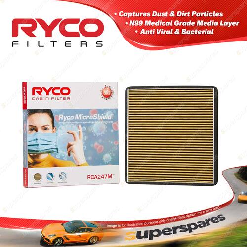 Ryco N99 MicroShield Cabin Air Filter for Mazda CX-9 TB 5 MPV LY 2.3 3.7L Petrol