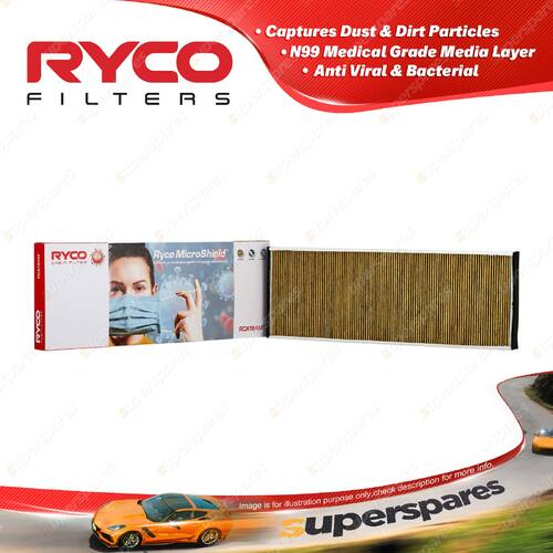 Ryco N99 Microshield Cabin Air Filter for Iveco ACCO 363mm x 126mm