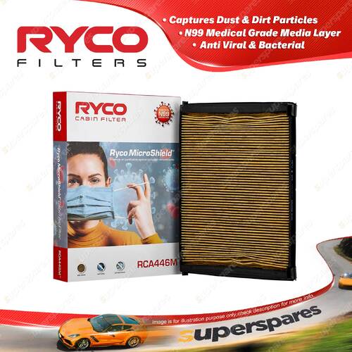 Ryco N99 Microshield Cabin Air Filter for Isuzu D-MAX RG RZ4E-TC 10/2021-On