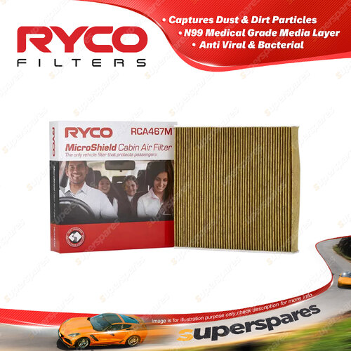 Ryco N99 Cabin Air Filter for Ssangyong Korando C300 1.5L 1.6L G15DTF D16DT