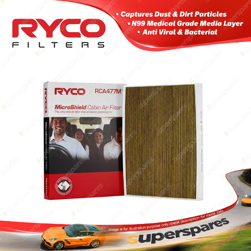 Ryco N99 Cabin Air Filter for BMW iX i20 Series 2021-On Length 323mm Width 241mm