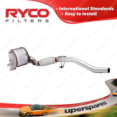 Ryco Diesel Particulate Filter for Audi A3 8PA 1.9 TDI Hatchback 77kW 2004-2010