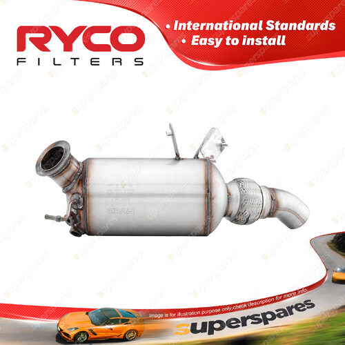 Ryco Diesel Particulate Filter for BMW 3 E90 320 d 110kW 120kW 2004-2011