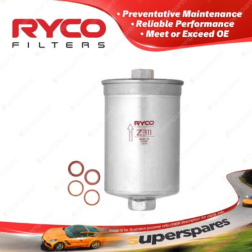 Ryco Fuel Filter for Ford Escort MK3 4CYL 1.6 Sierra XR V6 2.9 Petrol