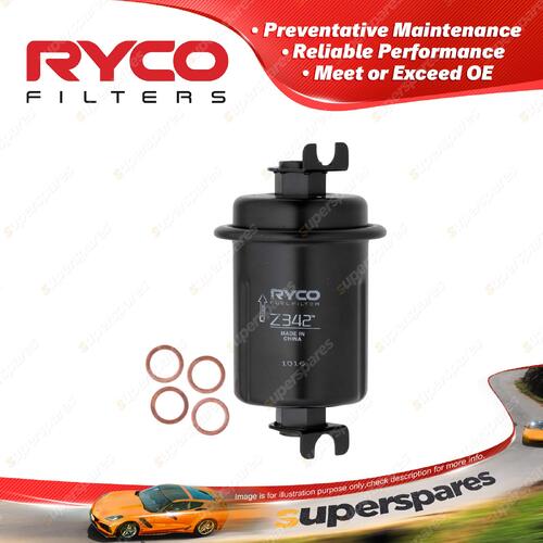 Ryco Fuel Filter for Hyundai Excel X1 X2 S Coupe 1N Petrol 4Cyl 1.5L