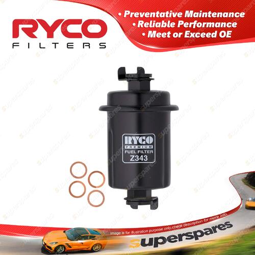 Ryco Fuel Filter for Hyundai Sonata AF 4Cyl 2.4L Petrol 03/1989-1992