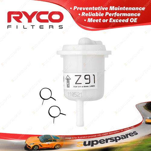 Ryco Fuel Filter for Subaru Leone CVFNY10 4cyl 1.5L Petrol GA15DS