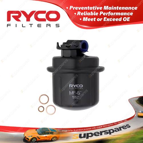 Ryco Fuel Filter for Isuzu Gemini MJ1 MJ2 4CYL 1.6 Petrol ZC 1993-1994