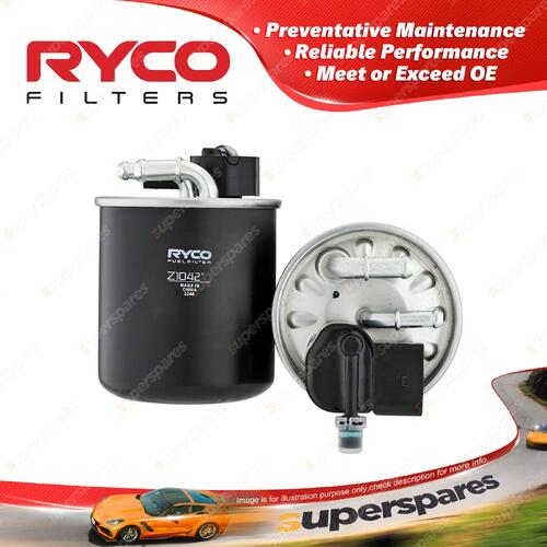 Ryco Fuel Filter for Abarth 124 Spider 1.4 348 4Cyl RWD Petrol 1368cc 03/2016-On