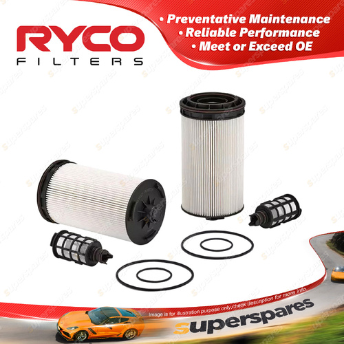 Ryco Fuel Filter for Fuso Shogun FP FS FU  FV FY 6R20 OM470 engine