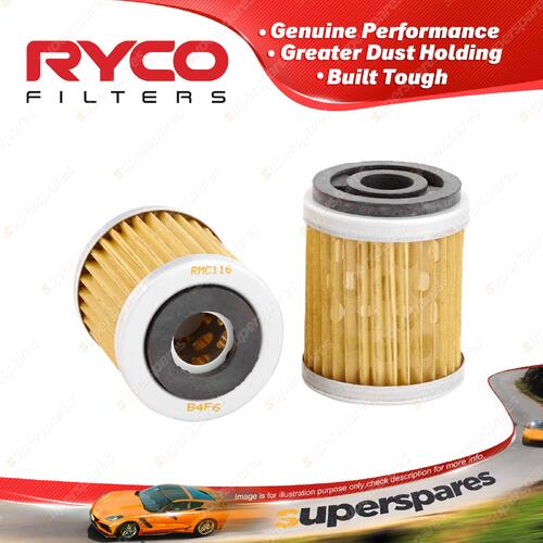 Ryco Motorcycle Oil Filter for Yamaha XT125 CT200 TT225 TTR230 TT350 XT350 TT600