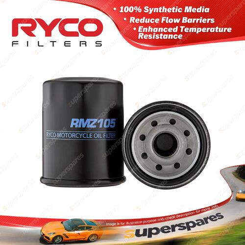 1 x Ryco Motorcycle Oil Filter for Yamaha FJR1300 Spin-on Type Filter RMZ105