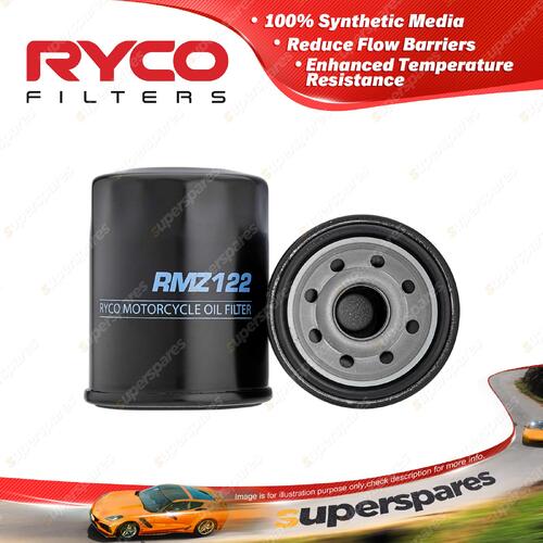 1 x Ryco Motorcycle Oil Filter for Triumph Most Models Spin-on Filter RMZ122