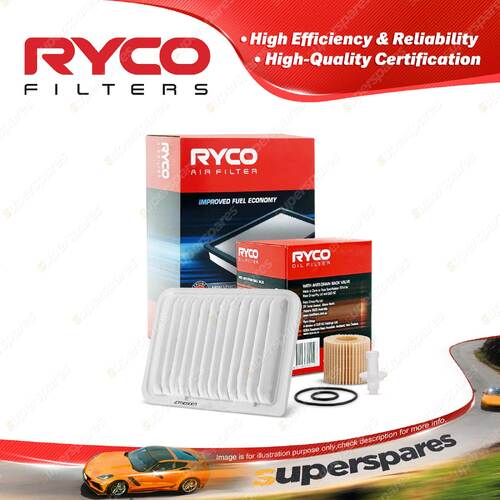 Ryco Oil Air Filter for Toyota Corolla ZRE152 ZRE153 ZRE172 ZRE182 Rav 4 ZSA42