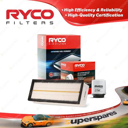 Ryco Oil Air Filter for Volkswagen Golf Mk VI 118 TSI Jetta Beetle Tiguan 5N