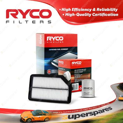 Ryco Oil Air Filter for Honda Jazz GK 4cyl 1.5L Petrol L15Z2 07/2014-On