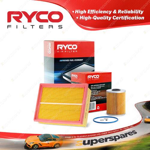 Ryco Oil Air Filter for BMW 320I E36 M3 E36 6cyl 2L 3.2L 3L Petrol M50B20