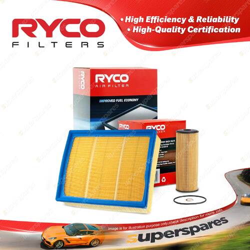 Ryco Oil Air Filter for Mercedes Benz C280 C180 W202 6cyl 4cyl 2.8L 1.8L