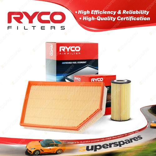 Ryco Oil Air Filter for Volvo Xc90 D5 S80 AS71 D5 5cyl 2.4L Turbo Diesel D5244T