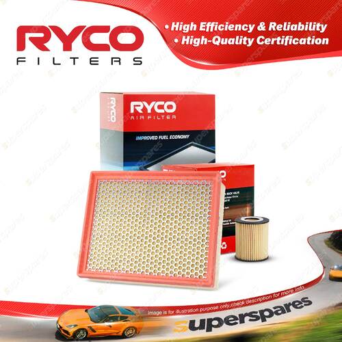 Ryco Oil Air Filter for Saab 9-3 1.9 TiD 4cyl 1.9L Z19DTH 01/2007-12/2010