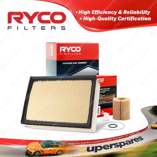 Ryco Oil Air Filter for Toyota Fj Cruiser GSJ15R Landcruiser Prado GRJ150R V6 4L