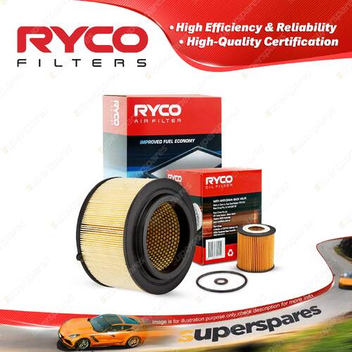 Ryco Oil Air Filter for Ford Everest UA 3.2L Ranger PX 2.2L Turbo Diesel