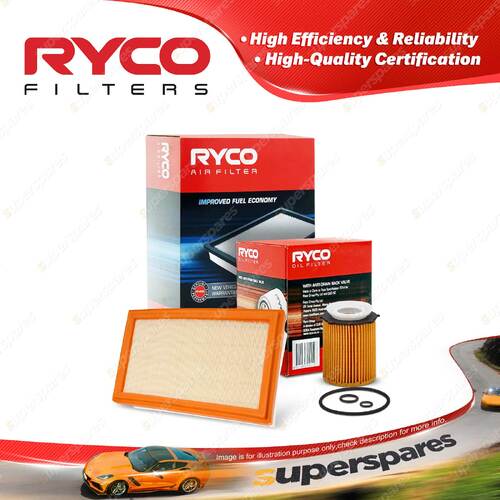 Ryco Oil Air Filter for Mercedes Benz C200 W205 E200 S212 E250 W212 4cyl 2L