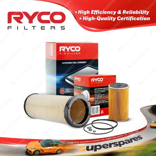 Ryco Oil Air Filter for Isuzu F Series Fxd1000 Fxl1500 Fxr1000 Giga Cxy385