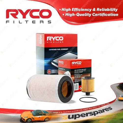 Ryco Oil Air Filter for Alfa Romeo Giulietta 940 4cyl 2L 940A4000 01/2012-On