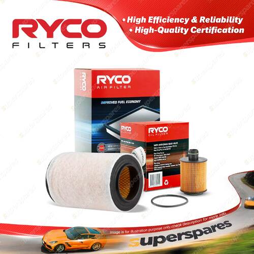 Ryco Oil Air Filter for Alfa Romeo Giulietta 940 4cyl 1.7L 940A1000 01/2011-On