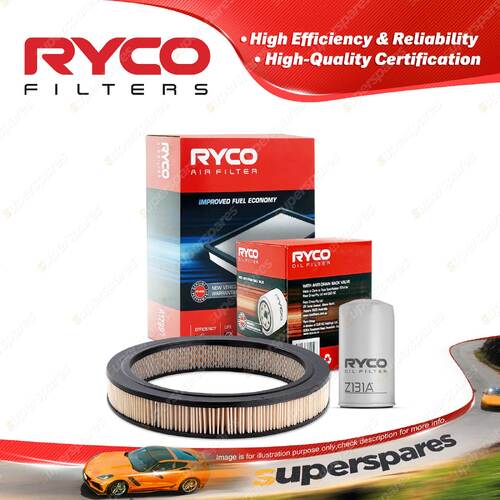 Ryco Oil Air Filter for Toyota Celica RA60 Corona RT133 Cressida MX32 MX36