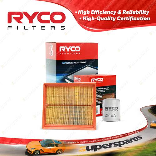 Ryco Oil Air Filter for Mazda Capella Rx2 Rx4 LA22S 1.2L Petrol 12A