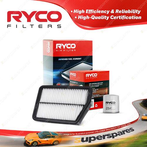 Ryco Oil Air Filter for Daewoo Tacuma 4cyl 2L Petrol T20SED 11/2000-12/2004