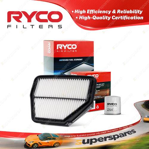 Ryco Oil Air Filter for Holden Captiva CG 4cyl 2.4L Petrol F18D4 11/2009-01/2011