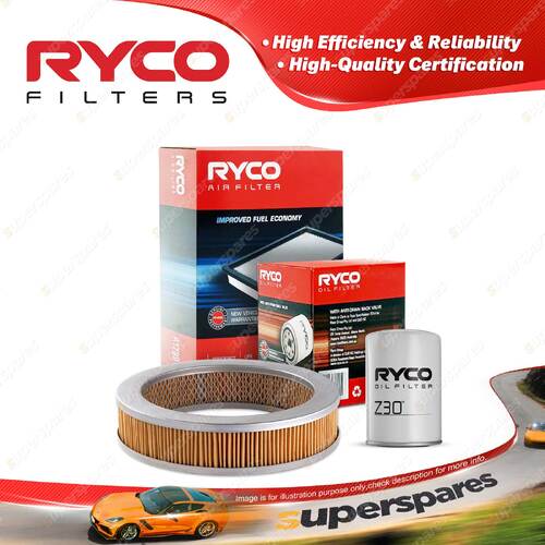 Ryco Oil Air Filter for Toyota Corona XT130 4cyl 1.9L Petrol Starfire