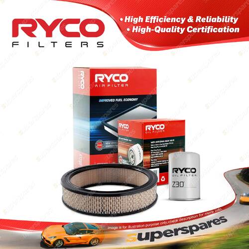 Ryco Oil Air Filter for Jeep CJ5 - CJ8 Renegade Wagoneer Hawke Laredo Hardtop