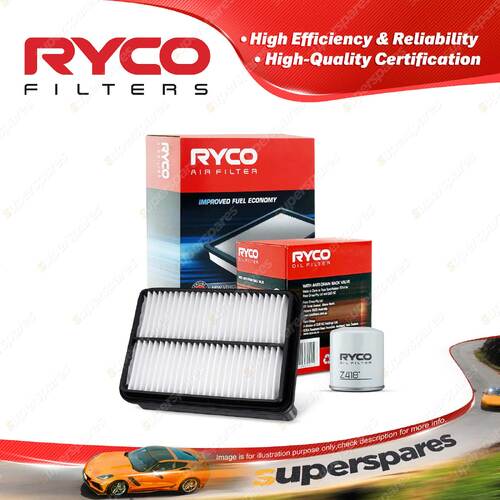 Ryco Oil Air Filter for Toyota Previa Tarago TCR10 11 20 21 2TZ-FE 4cyl 2.4L