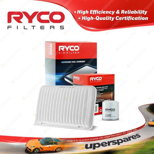 Ryco Oil Air Filter for Toyota Camry MCV36R Kluger MCU28 V6 3L 3.3L Petrol