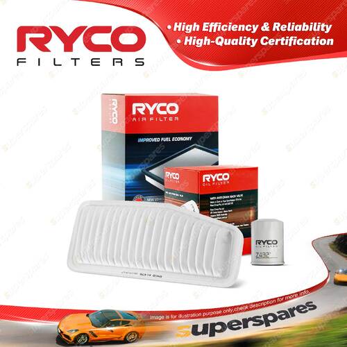 Ryco Oil Air Filter for Toyota Rav 4 ACA20 ACA21 ACA22 ACA23 Tarago ACR30R I-II