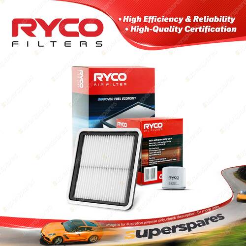 Ryco Oil Air Filter for Subaru Liberty BL9 BP9 GEN BP BL BL5 BL9 5 2.5 Petrol