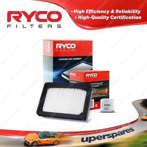 Ryco Oil Air Filter for Mazda E1800 FWD 4cyl 1.8L Petrol F8-E 02/2003-2006