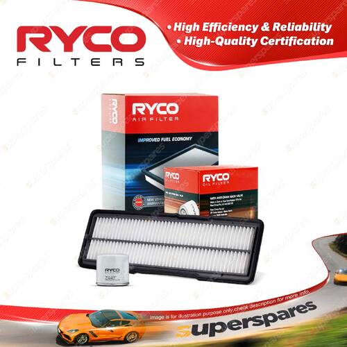 Ryco Oil Air Filter for Daihatsu Charade L500 MS MX Move L601 EF-EL 3cyl