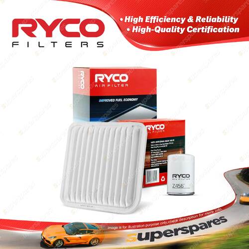 Ryco Oil Air Filter for Mitsubishi 380 DB V6 3.8L Petrol 6G75 10/2005-04/2008