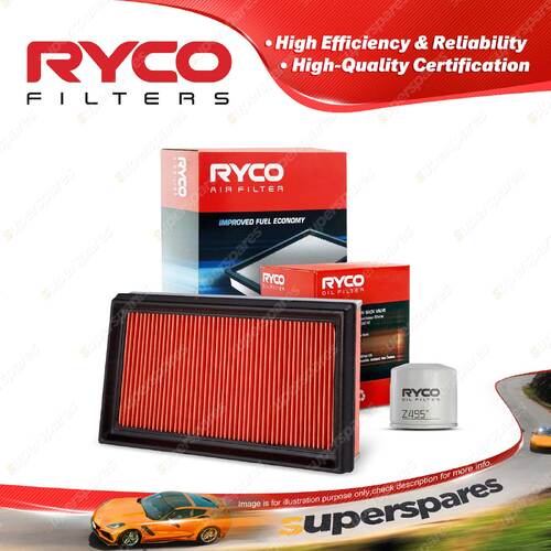 Ryco Oil Air Filter for Subaru Liberty BC5 BF5 RS Turbo EJ20BUB 1991-06/1994