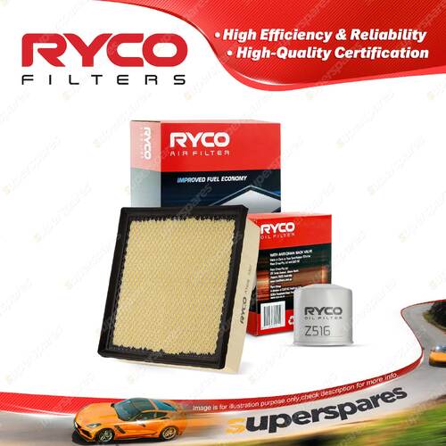 Ryco Oil Air Filter for Jeep Grand Cherokee WK V8 5.7L 6.4L Petrol JCHEMI HEMI