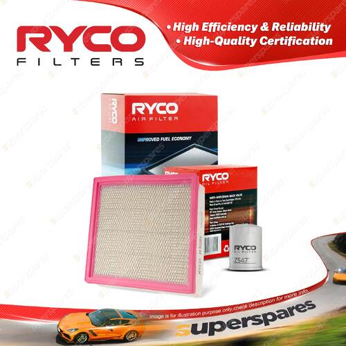 Ryco Oil Air Filter for Nissan Navara D40 Pathfinder R51 V6 4L Petrol VQ40